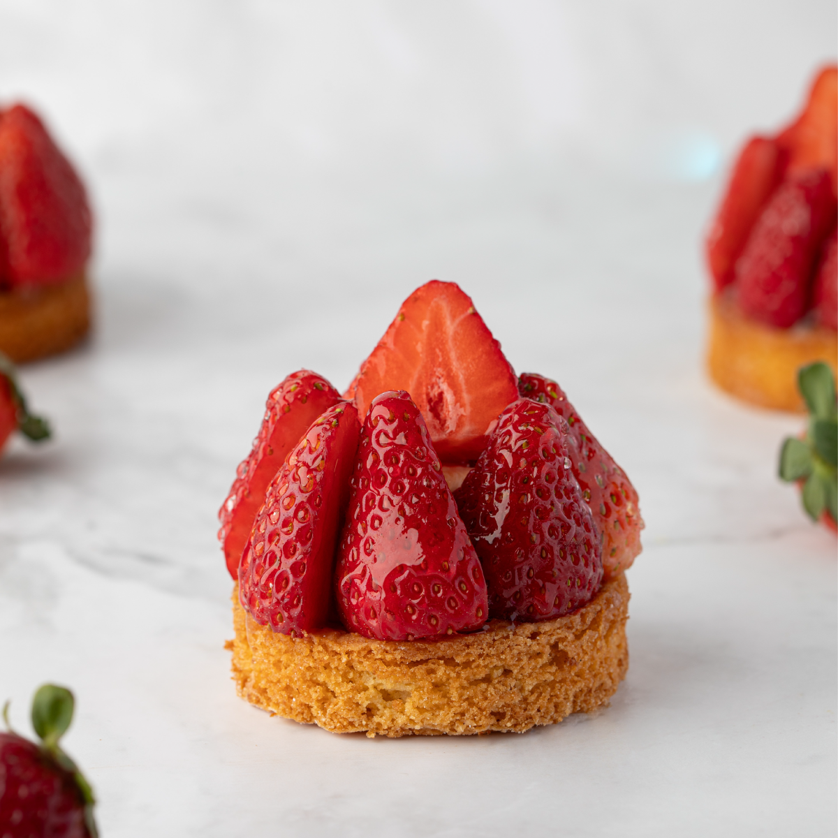 Tartelette aux Fraises - Maison Thevenin