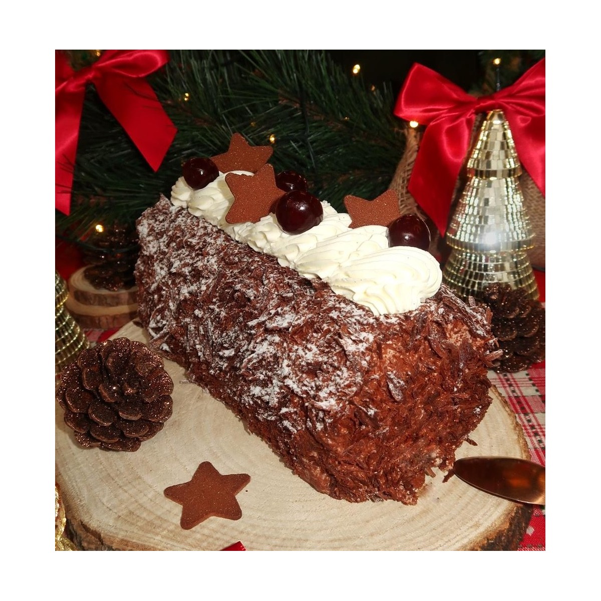 Bûche Foret Noire - Maison Thevenin