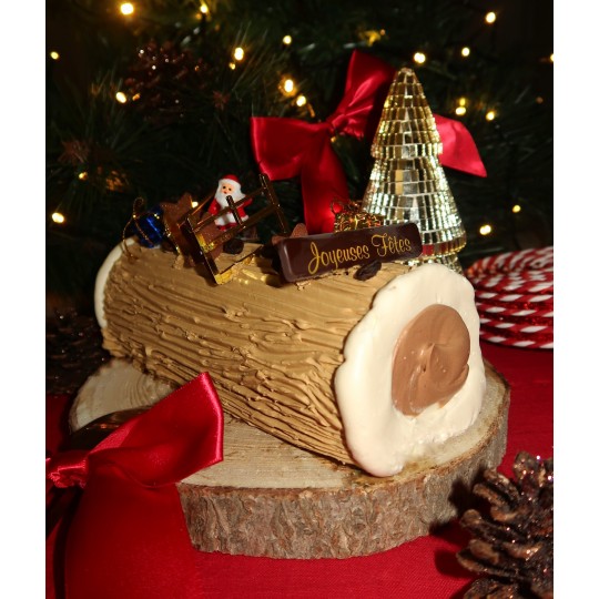 Bûche Traditionnelle Café - Maison Thevenin